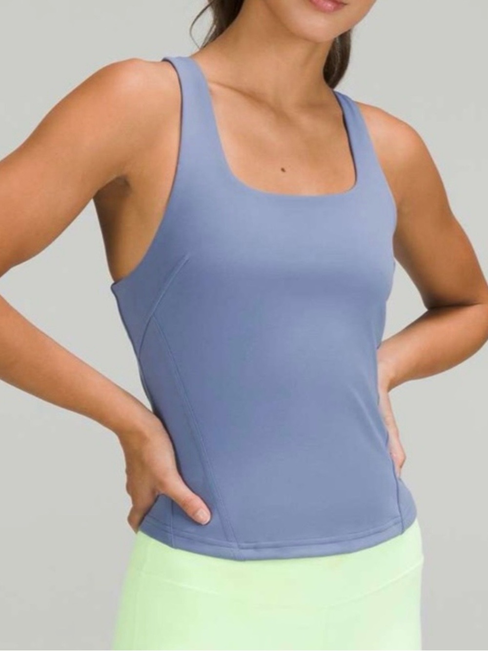 Lululemon Instill Tank Top Water Drop Blue